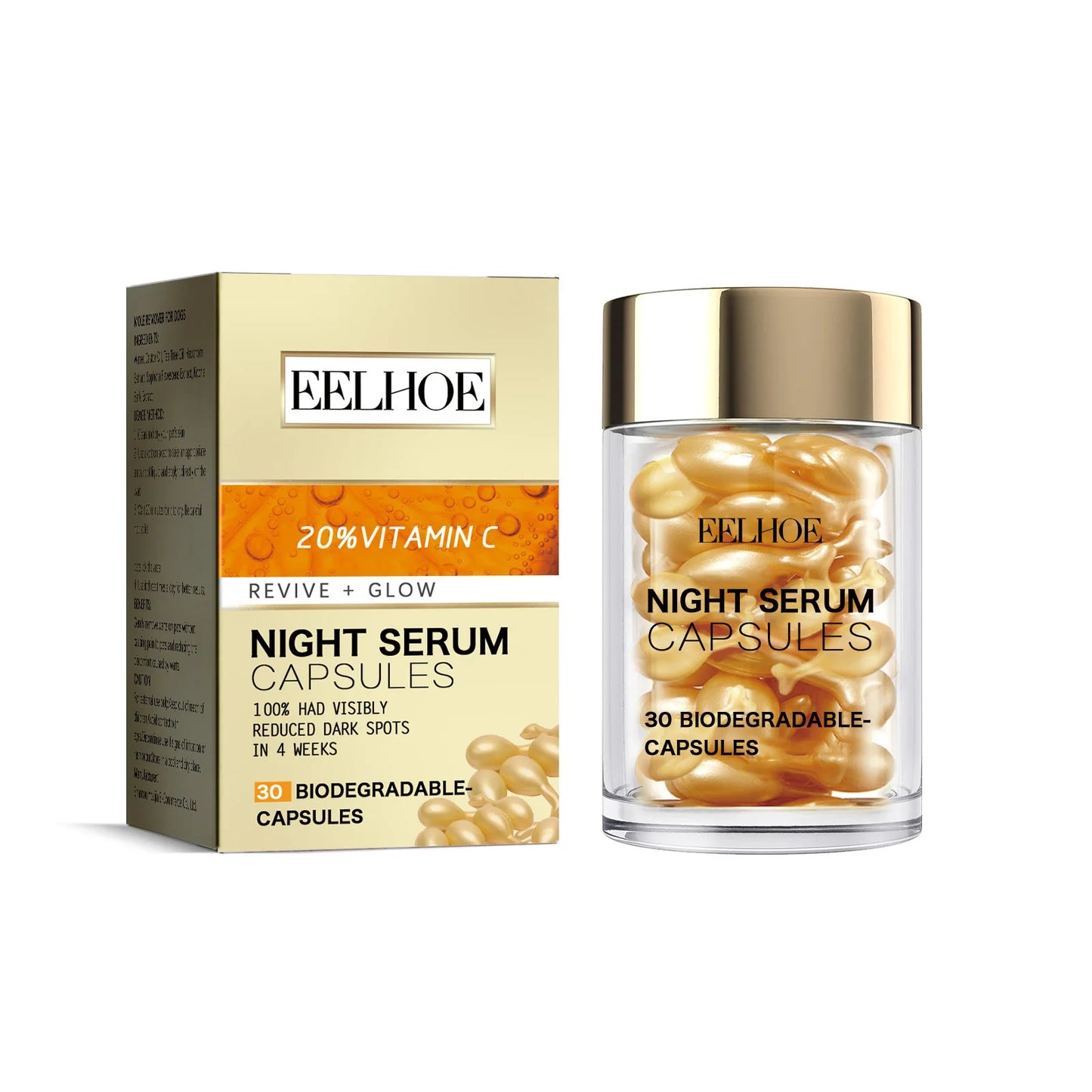 Eelhoe Vitamin C Facial Capsule Serum | Brighten & Firm
