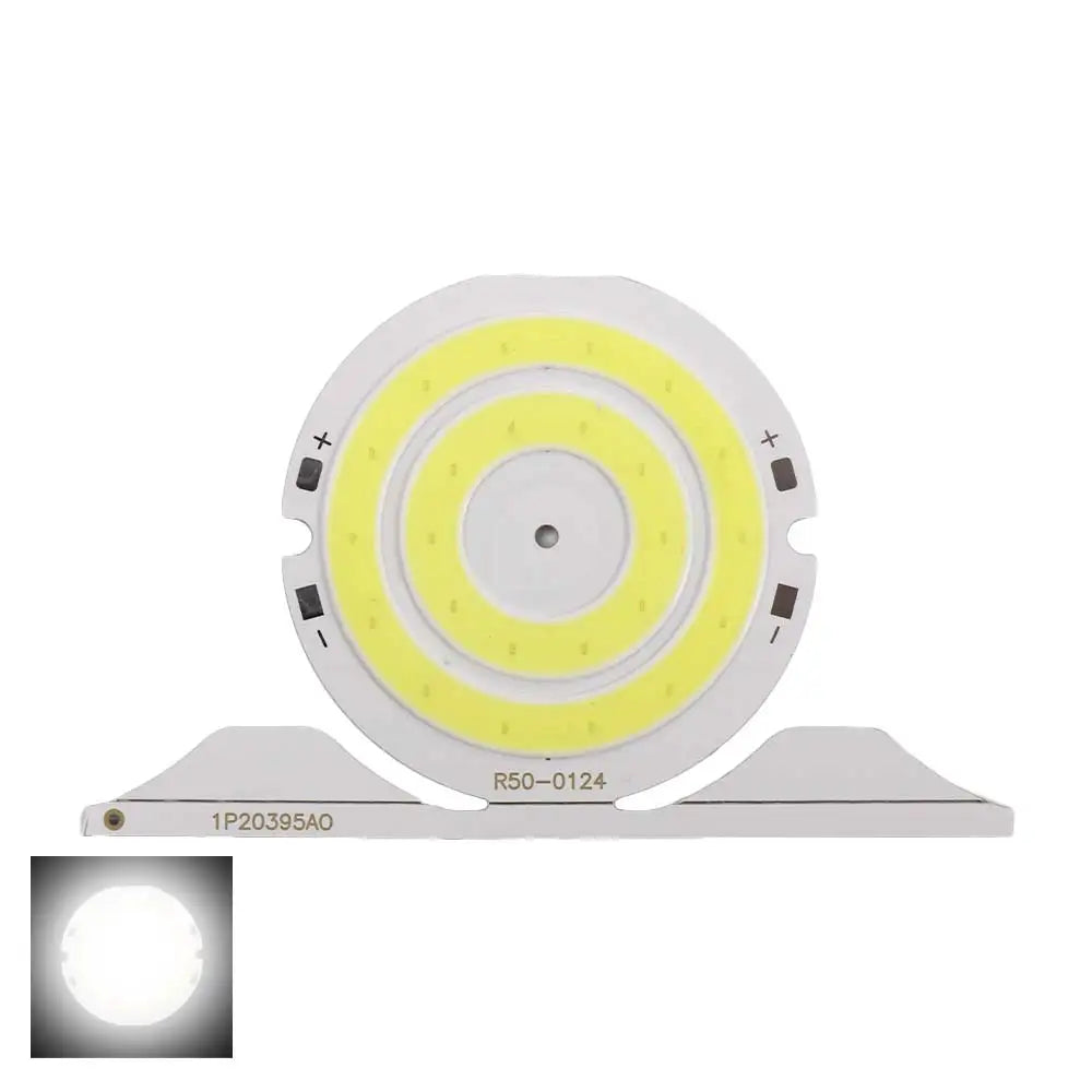 Double Ring COB Circular LED Chip 3V–4V 50mm 2W | DIY Light