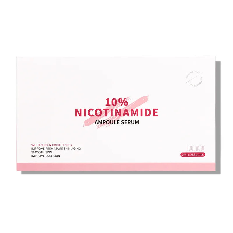 10% Nicotinamide Ampoule Serum packaging on a white background