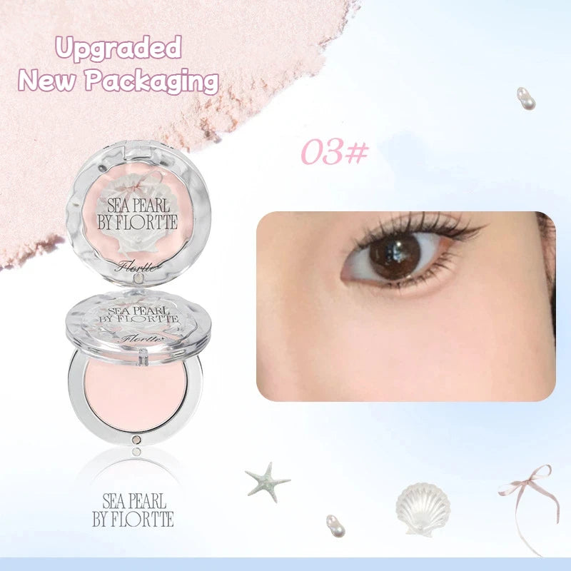 FLORTTE Bunny Highlight Powder & Blush | Natural Glow Makeup