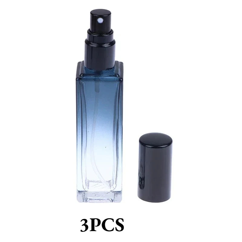 Perfume Spray Bottle Gradient Blue Travel Cosmetic Refillable