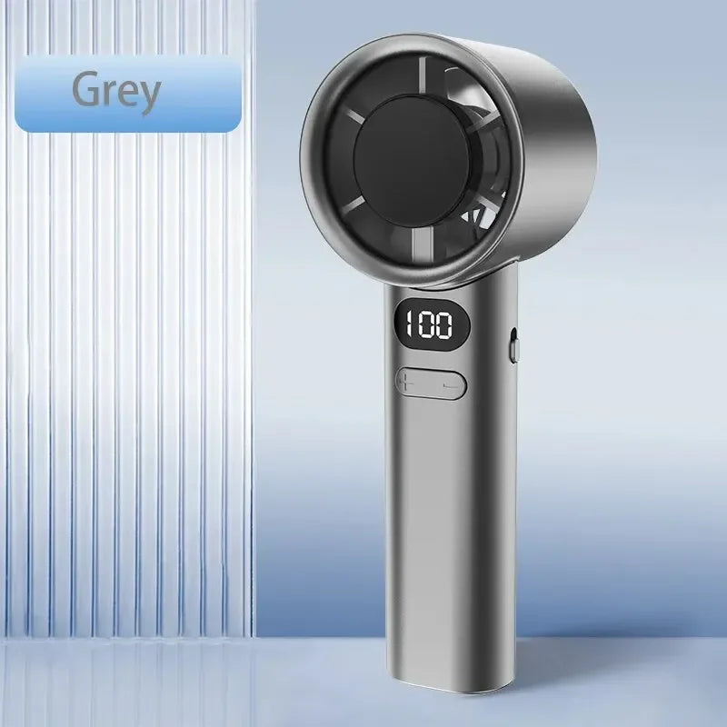 Portable Bladeless Handheld Fan | 120 Speeds USB Rechargeable