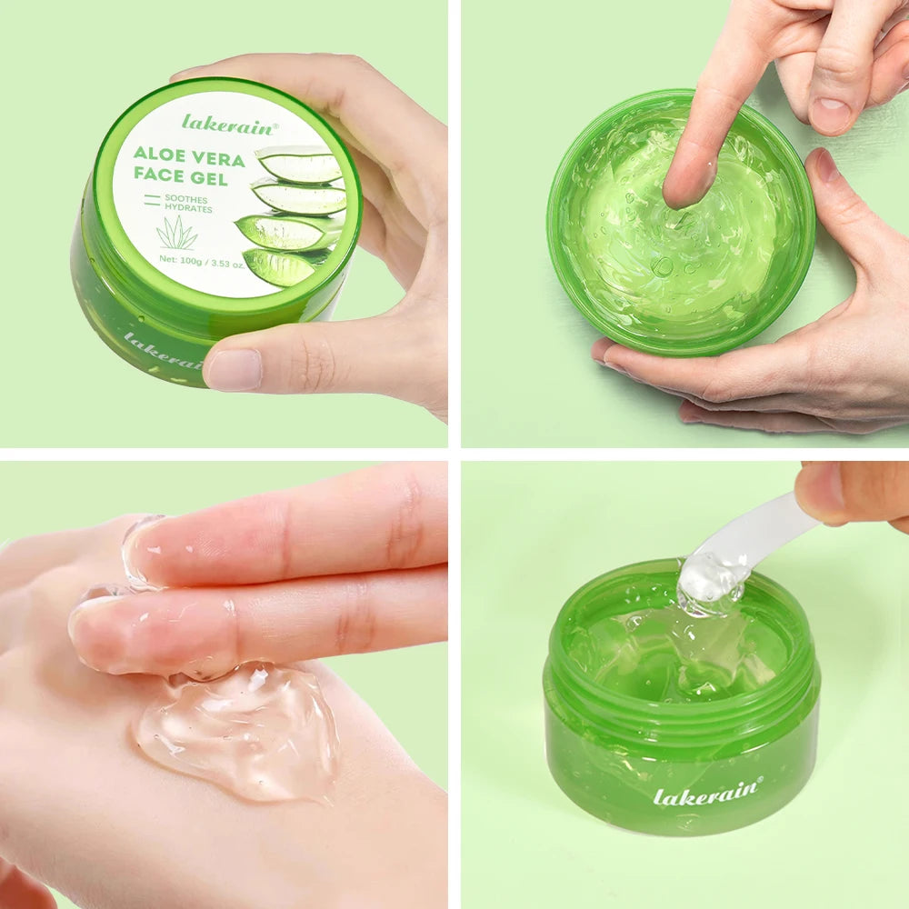 Aloe Vera Gel Lightening Moisturizing Soothing Natural Organic Aloe Vera Gel Reduce Redness Hydrate Exfoliation Skincare Peaceful Pleasures Health and Wellness