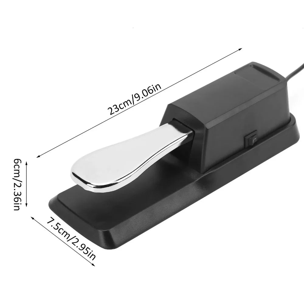 Universal Instrument Accessories Sustain Pedal Electric Piano MIDI