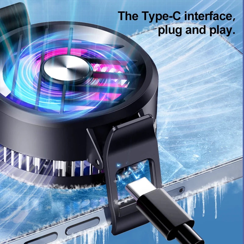 Processor Cooler For Mobile Phone Radiator Phone Cooler Fan Cell Cooling Plate Cooler Gamer For Cell Phone Cooler Cellular Fan Peaceful Pleasures Health and Wellness