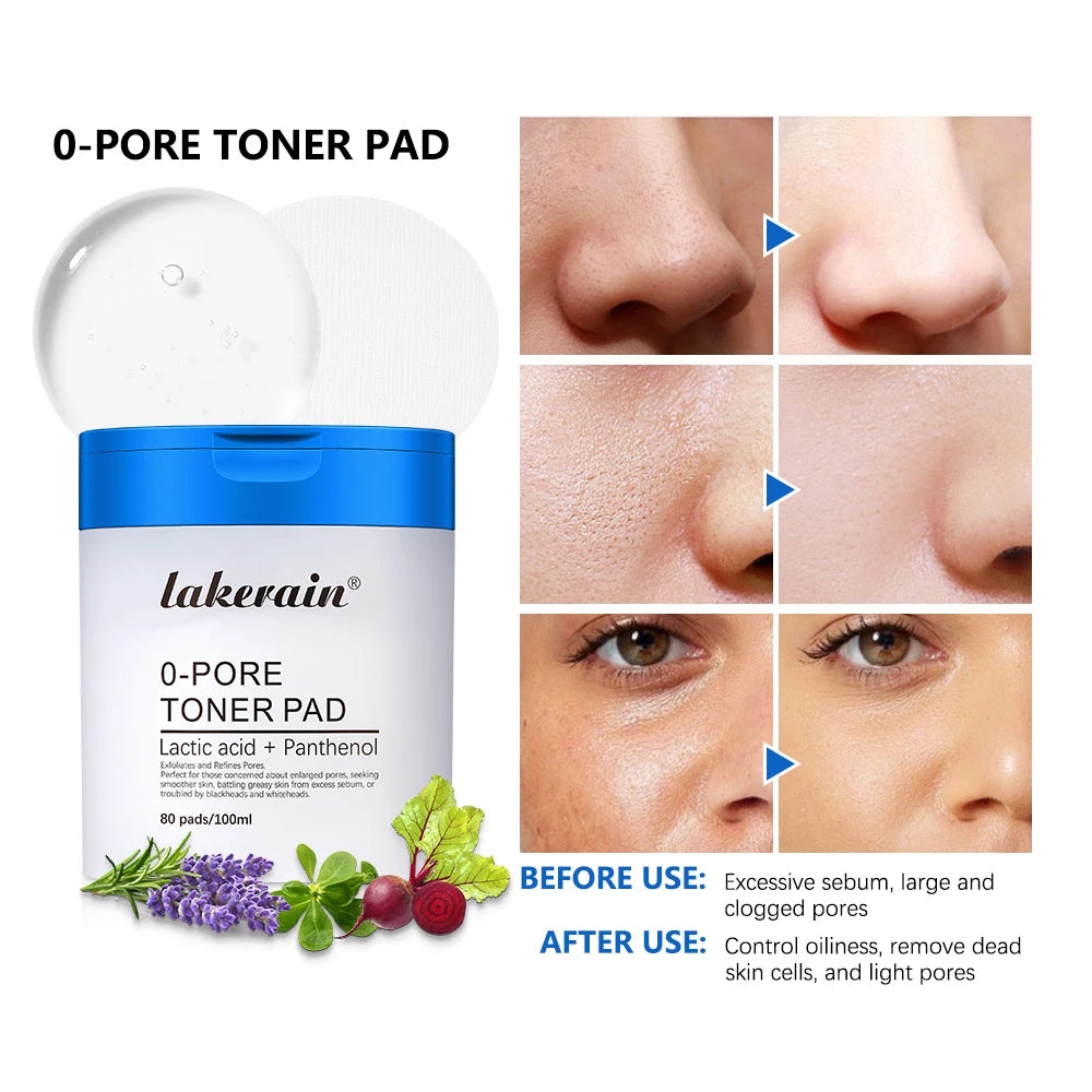 Zero Pore Pad Facial Toner For Exfoliating And Smoothing Pores 70pcs Korean Skin Care Pad For All Skin Care Peaceful Pleasures Health and Wellness