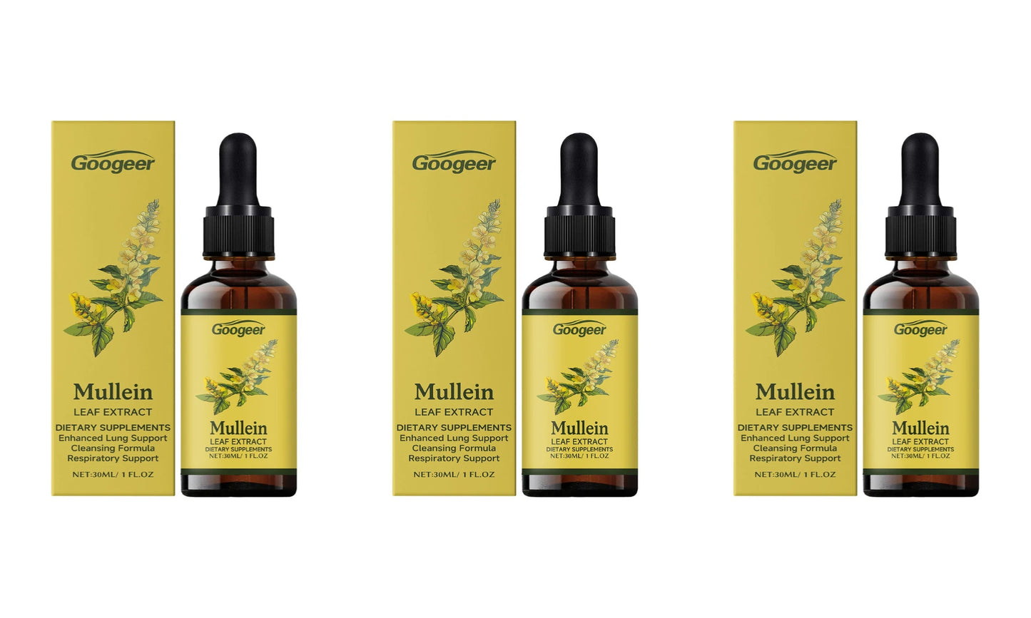 Mullein Herbal Formula Plant-Based Liquid Drops 30ml | Daily