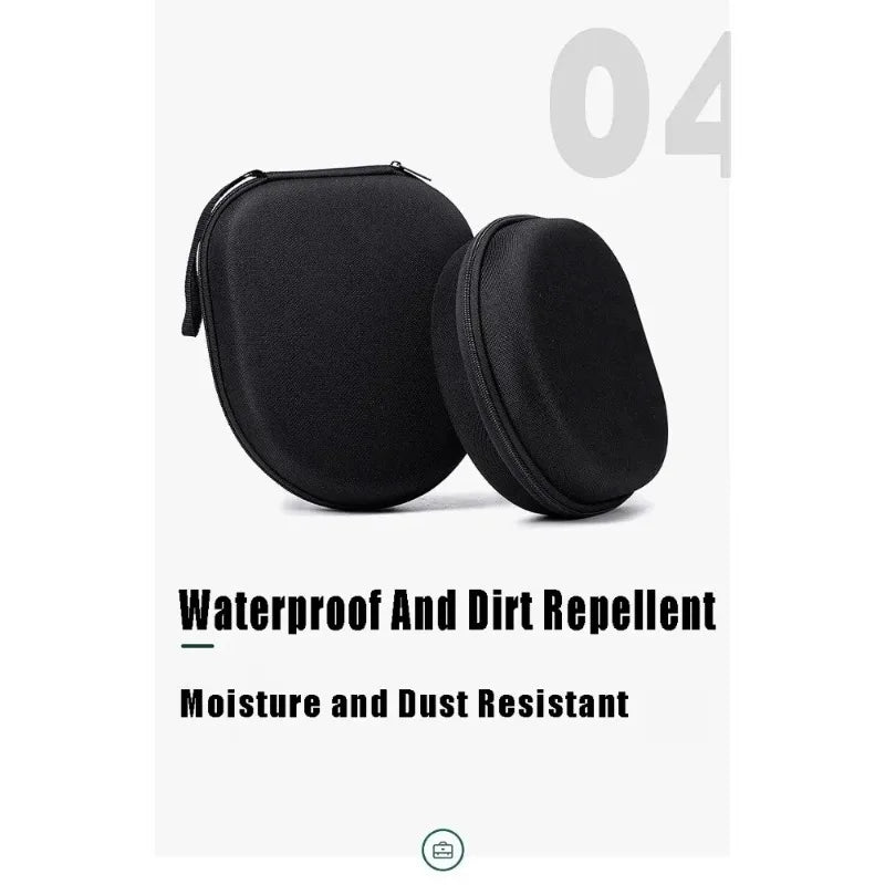 Portable Shockproof Bluetooth Headset Hard Case Earphone Storage Bag Carrying Pouch for Travel - Protective Earbuds Case Peaceful Pleasures Health and Wellness