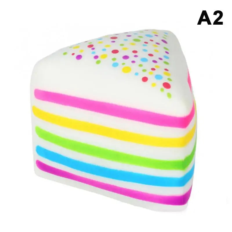 Rainbow Cake Squishy Slow Rising Sensory Fidget Toy | Kids Gift