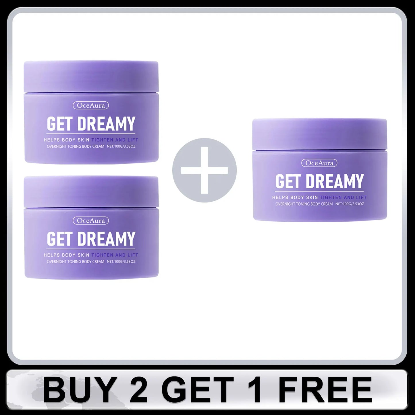 OceAura Body Firming & Shaping Cream 100g – Unisex Skin Care