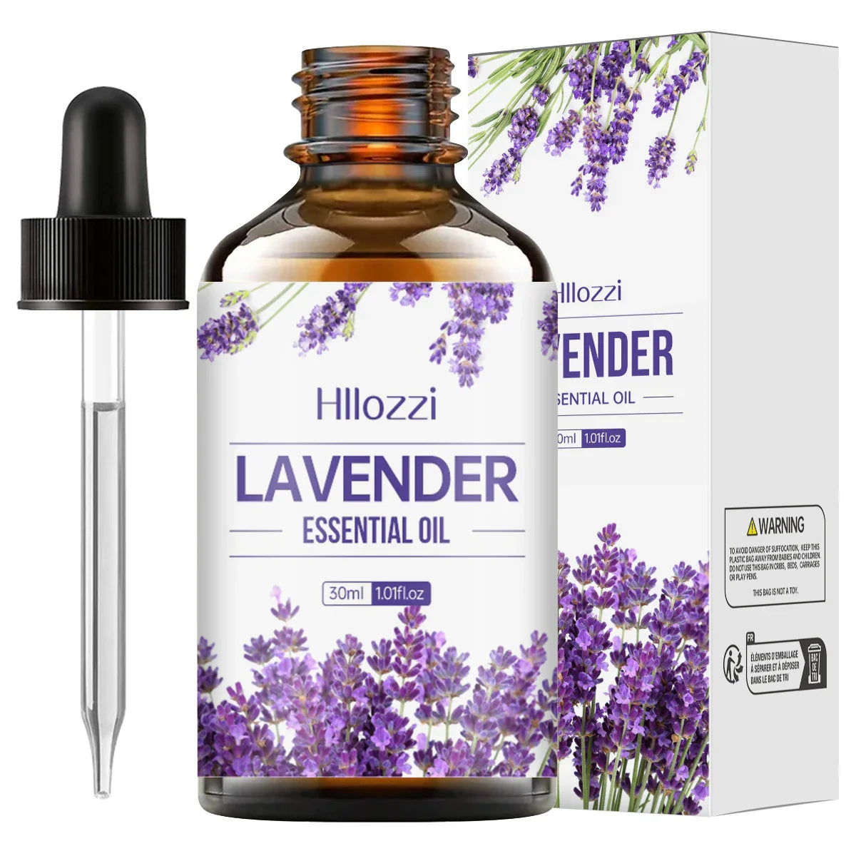 Hllozzi Lavender Essential Oil 30ml 60ml 100ml Aroma Diffuser