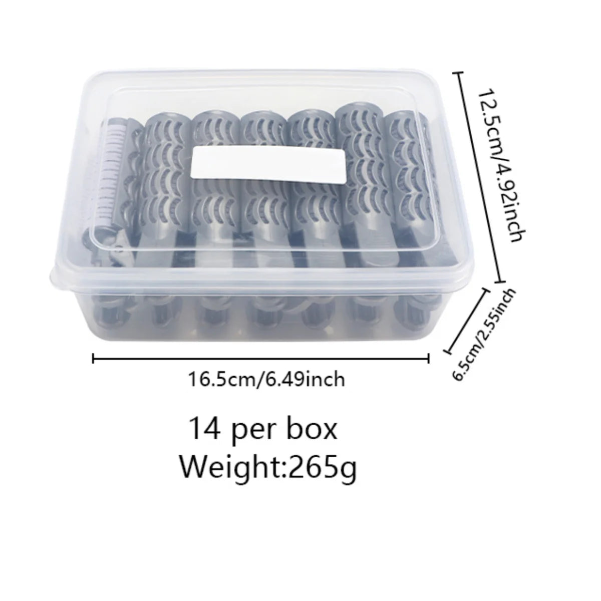Salon Morgan Perm Rods,No Heat Non Slip Hair Curler Clips, Durable Hairdressing Styling Tools for Long Short Hair Home Barber Peaceful Pleasures Health and Wellness 14PCS