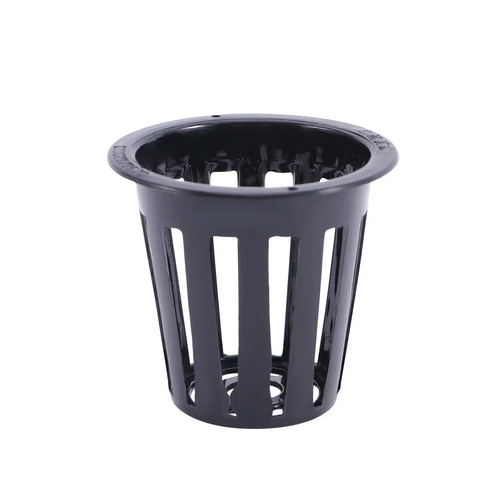 10-Pack Hydroponic Mesh Net Cups – Clone & Nursery Basket Pots