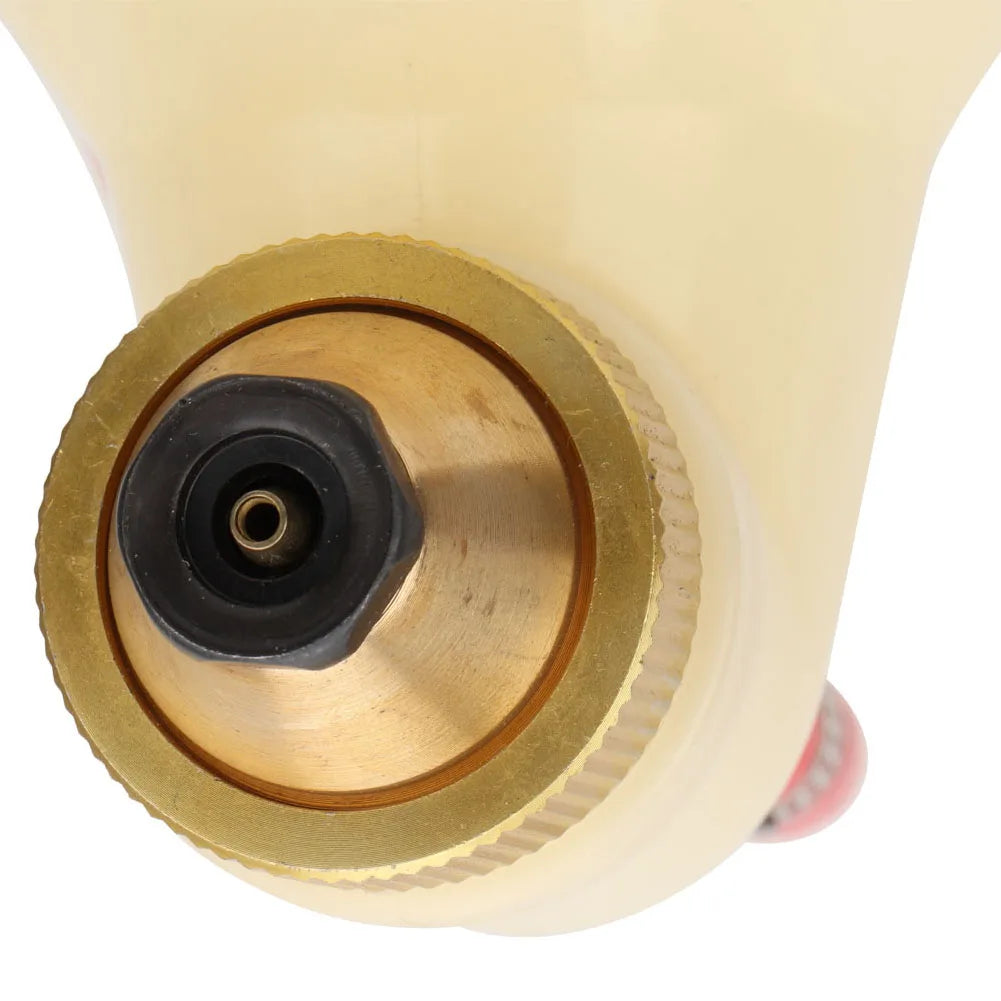 1 Adjustable Plastic Hopper Air Spray Gun Wall Painting Sprayer
