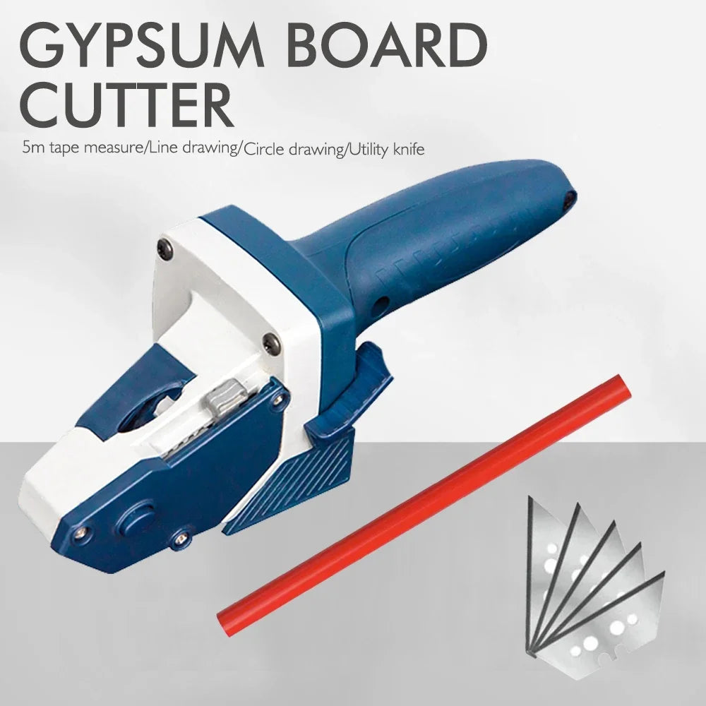 Manual Drywall Scriber & Cutting Tool with Tape Measure Blade
