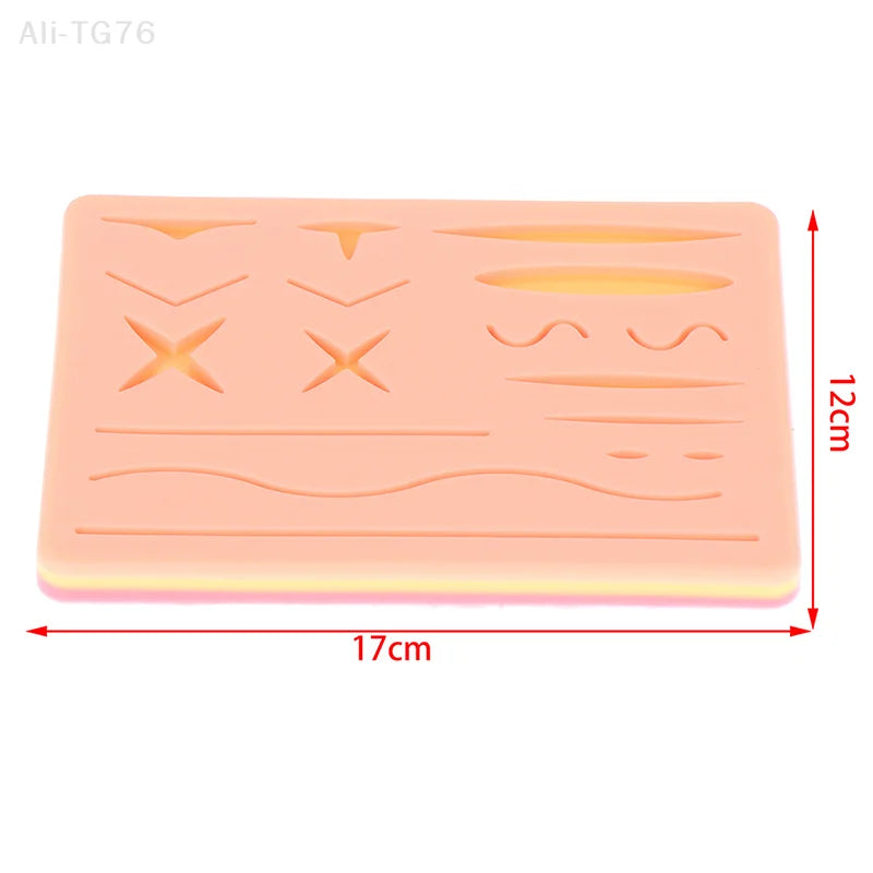 Silicone Suture Practice Skin Pad | Medical Training Kit