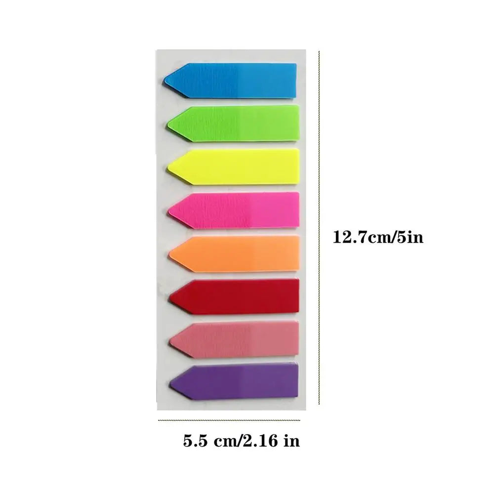 Multicolor Sticky Page Markers – Fluorescent Index Tabs & Flags