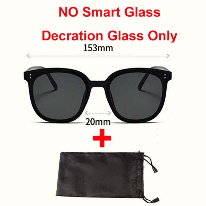 Smart Bluetooth Glasses Touch Control Hands-Free Calls Music Remote Camera Voice Assistant for Travel Sports Sunglasses 2026 Peaceful Pleasures Health and Wellness sdglasses