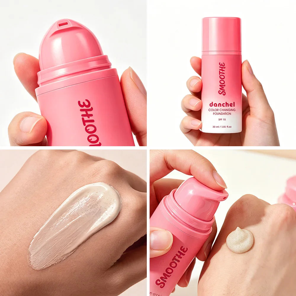Color Changing Foundation | Full Coverage, SPF 15, Natural Finish