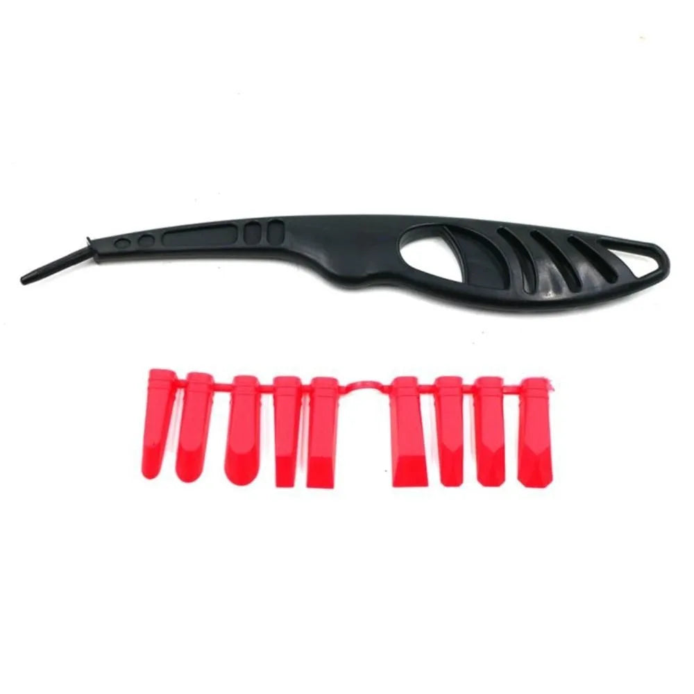 Multi-Angle Caulk Scraper & Sealant Spatula Kit | Tile & Grout