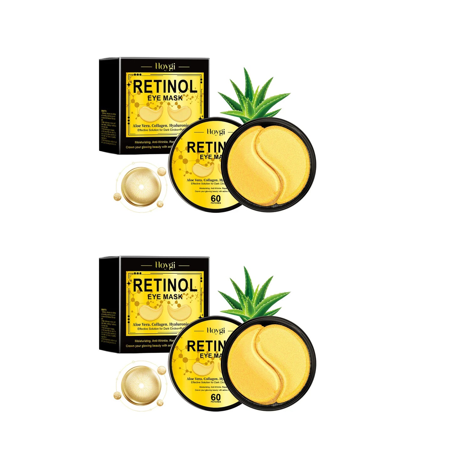 Retinol Under Eye Patches – Dark Circles & Firming Mask