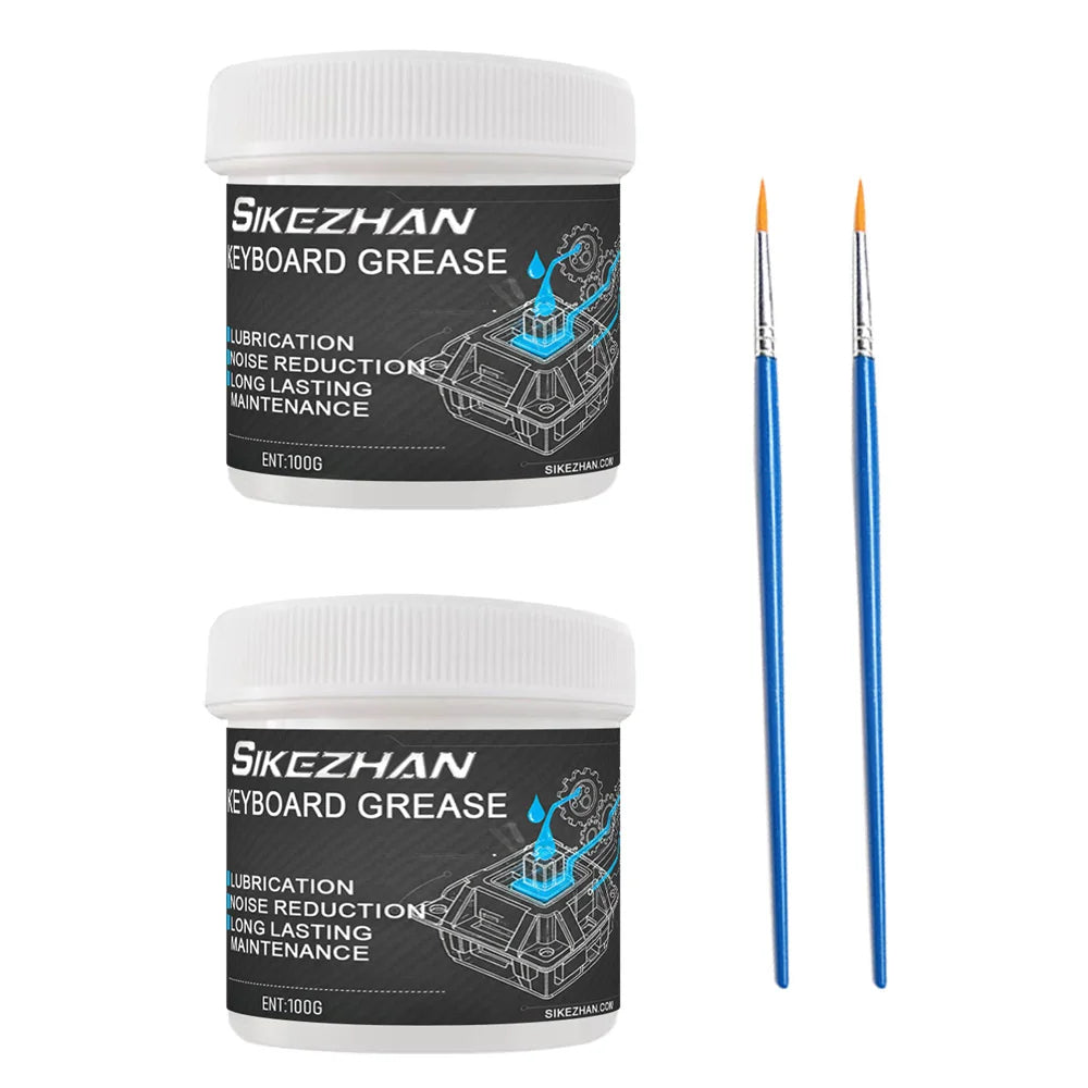 Mechanical Keyboard Switch Lube Grease Stabilizer Lubricant Oil for Custom DIY Keyboards Linear Tactile Switches Stabs Peaceful Pleasures Health and Wellness 200g