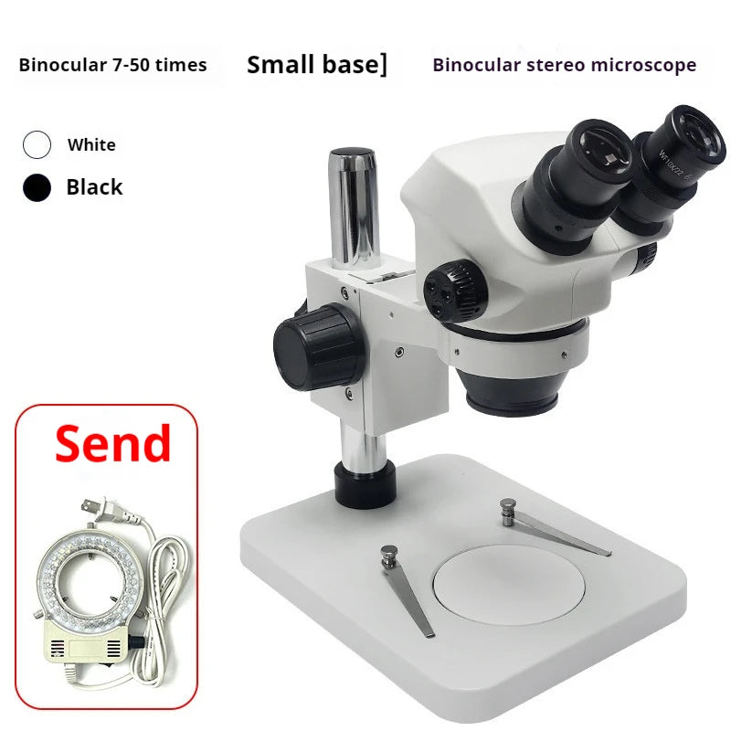 7-45X Binocular Microscope for Mobile Phone Maintenance, Circuit Board Inspection, and Stereo Vision Microscope Peaceful Pleasures Health and Wellness 2