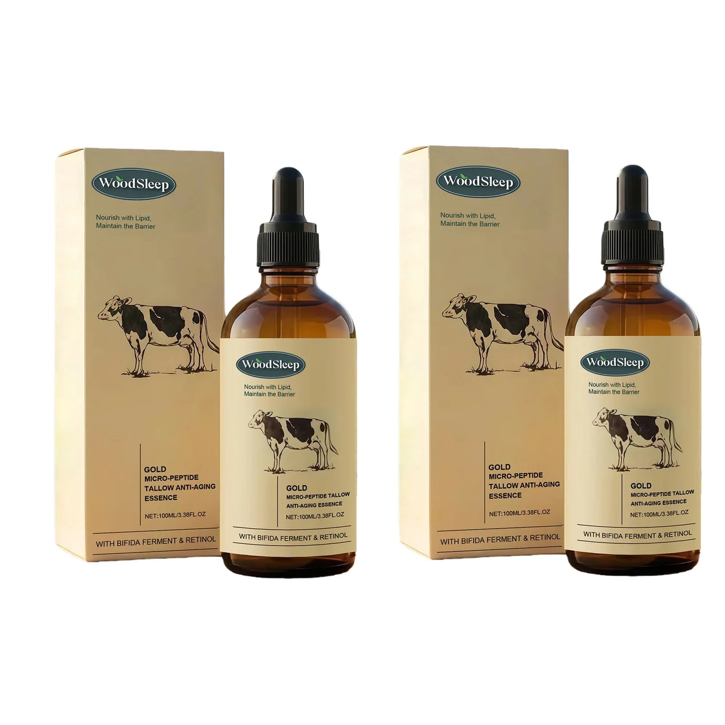 WOODSLEEP Tallow Face Serum – Firming, Brightening & Hydrating