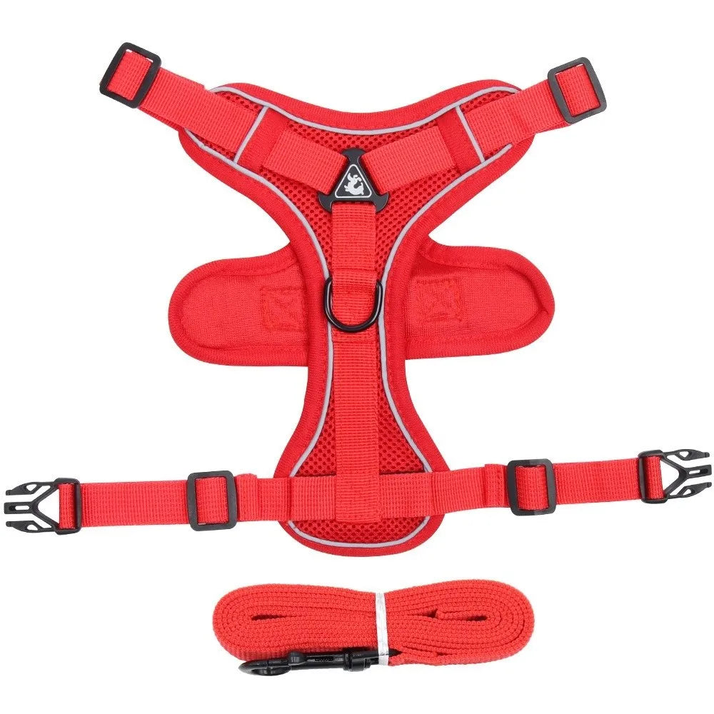 Reflective Vest Cat Harness & Leash Set – Escape Proof