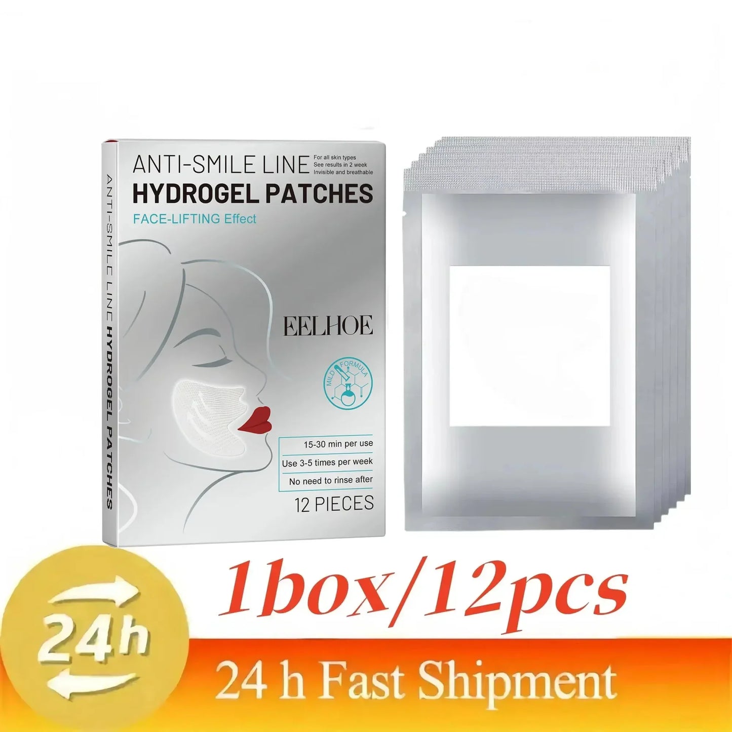 Eelhoe Hydrocrystalline Firming Face Patches | Anti-Aging