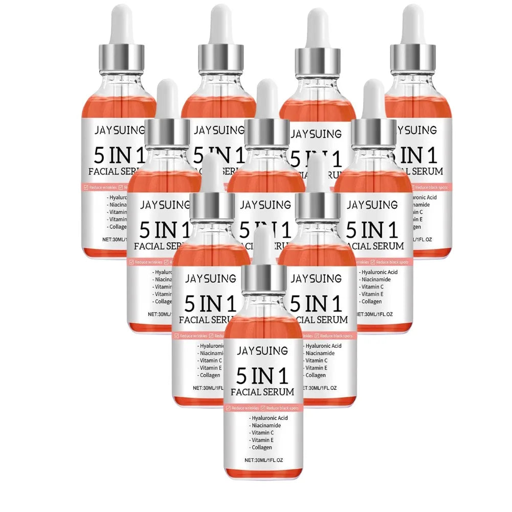 5-in-1 Hyaluronic Acid Vitamin C Face Serum | 30ml