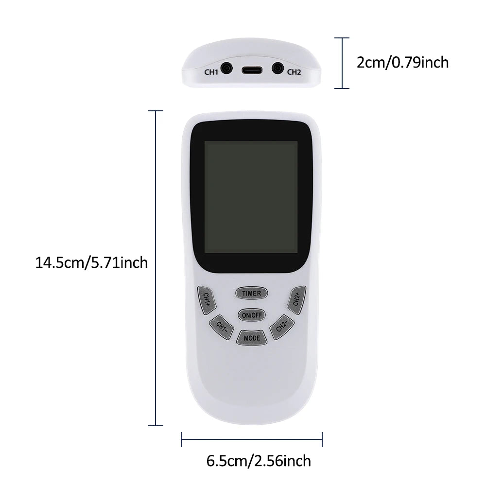 36 Modes Physiotherapy Tens Electric Muscle Stimulator EMS Acupuncture Full Body Massage Digital Therapy Slimming Machine Peaceful Pleasures Health and Wellness