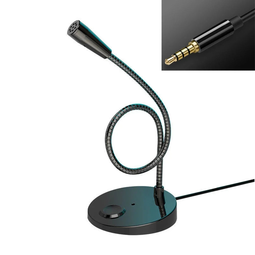 Fanmuran USB & 3.5mm Desktop Condenser Microphone for PC