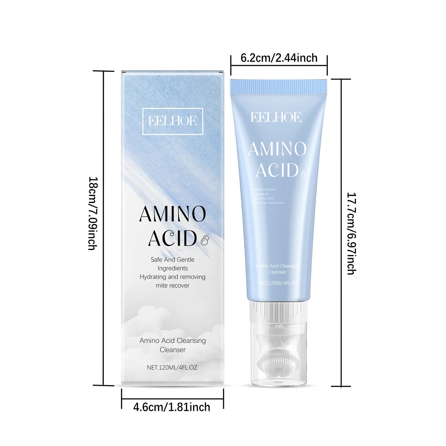 Amino Acid Foaming Face Wash – Oil Control & Acne Care 120g