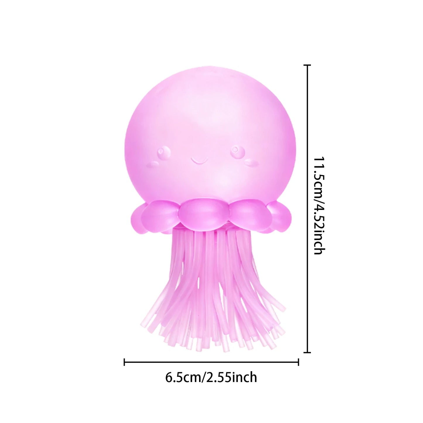 Jellyfish Squeeze Toy | Soft TPR Sensory Fidget Squish Ball
