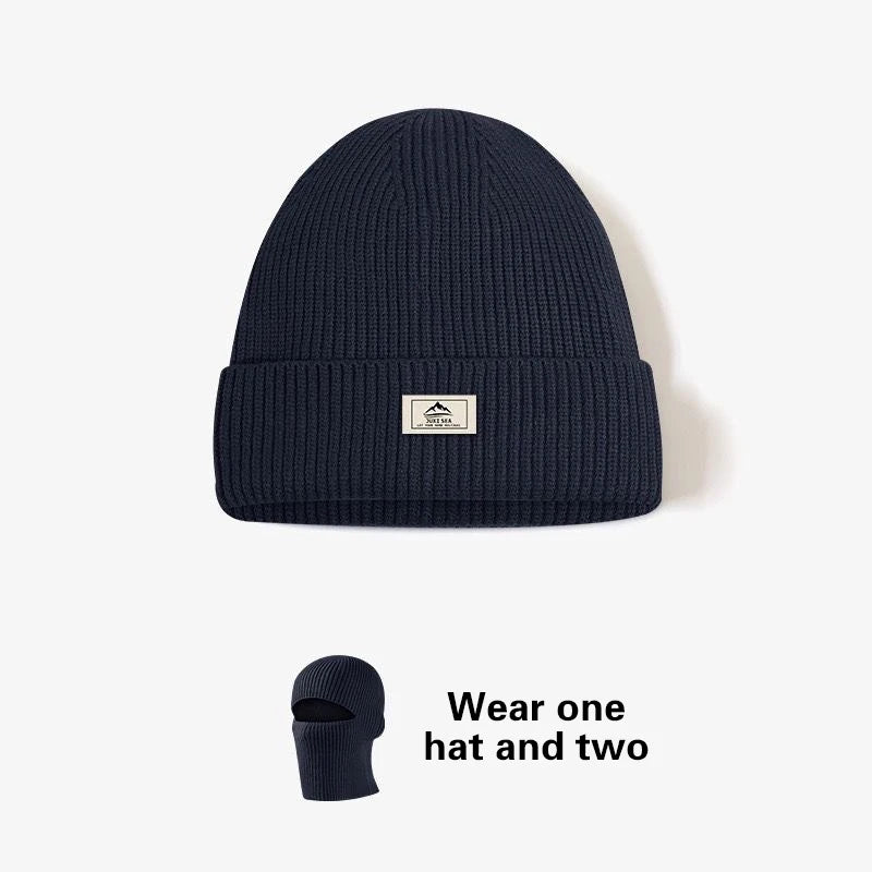 2-in-1 Balaclava Ski Mask Beanie | Windproof Winter Face Hat