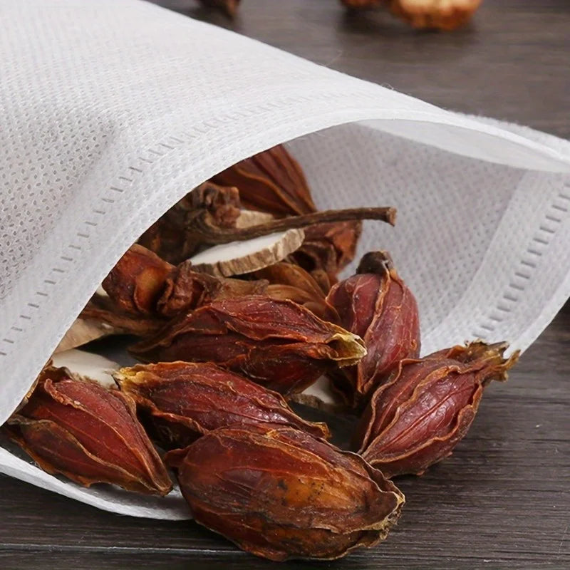 Disposable Teabags Non-woven Fabric Tea Filter Bags Spice Draw String
