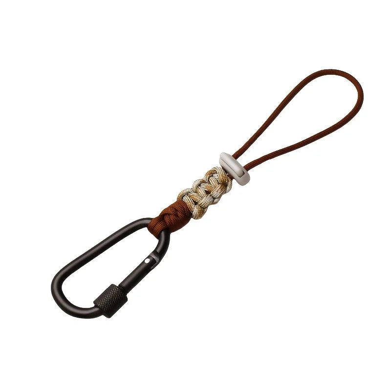 Paracord Water Bottle Holder Carabiner Clip | Hiking & Camping