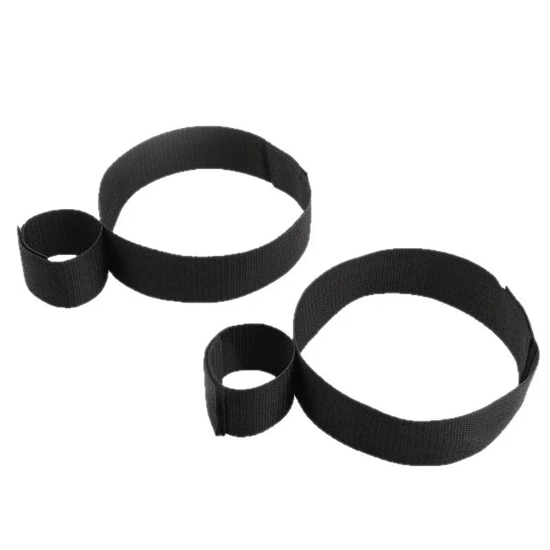 BDSM Bondage Set Adult Games Ankle Cuffs Sex Toys for Women Couples Slave in Bed SM Soft Strap Handcuffs Sex Shop Peaceful Pleasures Health and Wellness Black