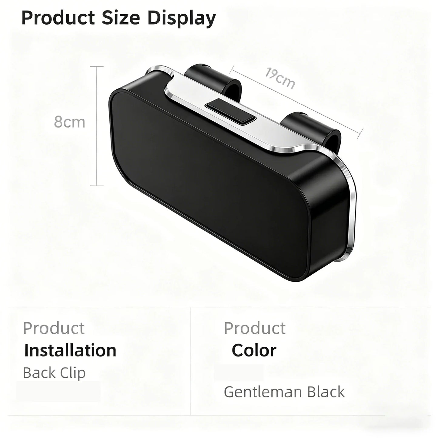 Car Sun Visor Glasses Case – Anti-Scratch Sunglasses Holder