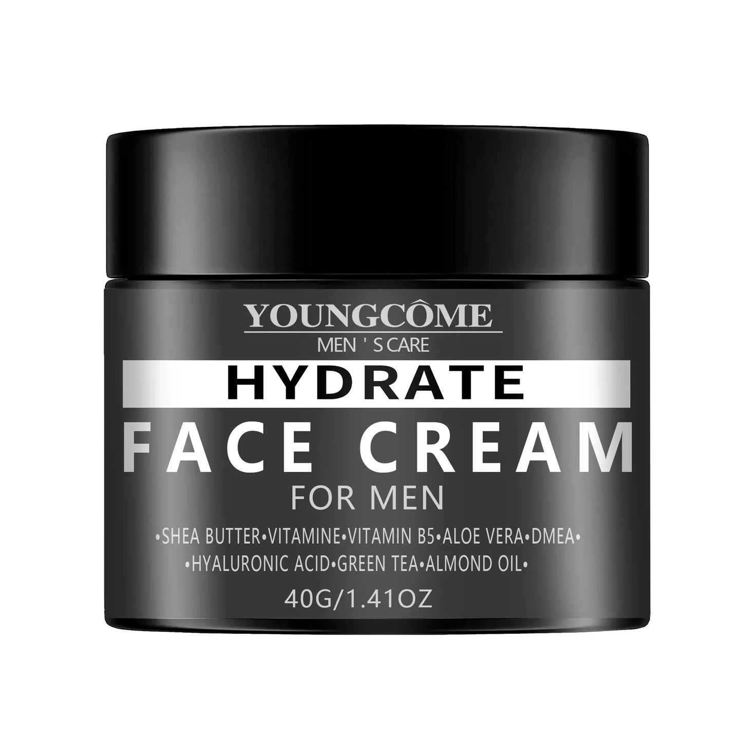 Men's Shea Butter Face Cream – Vitamin B5 & Hyaluronic Acid
