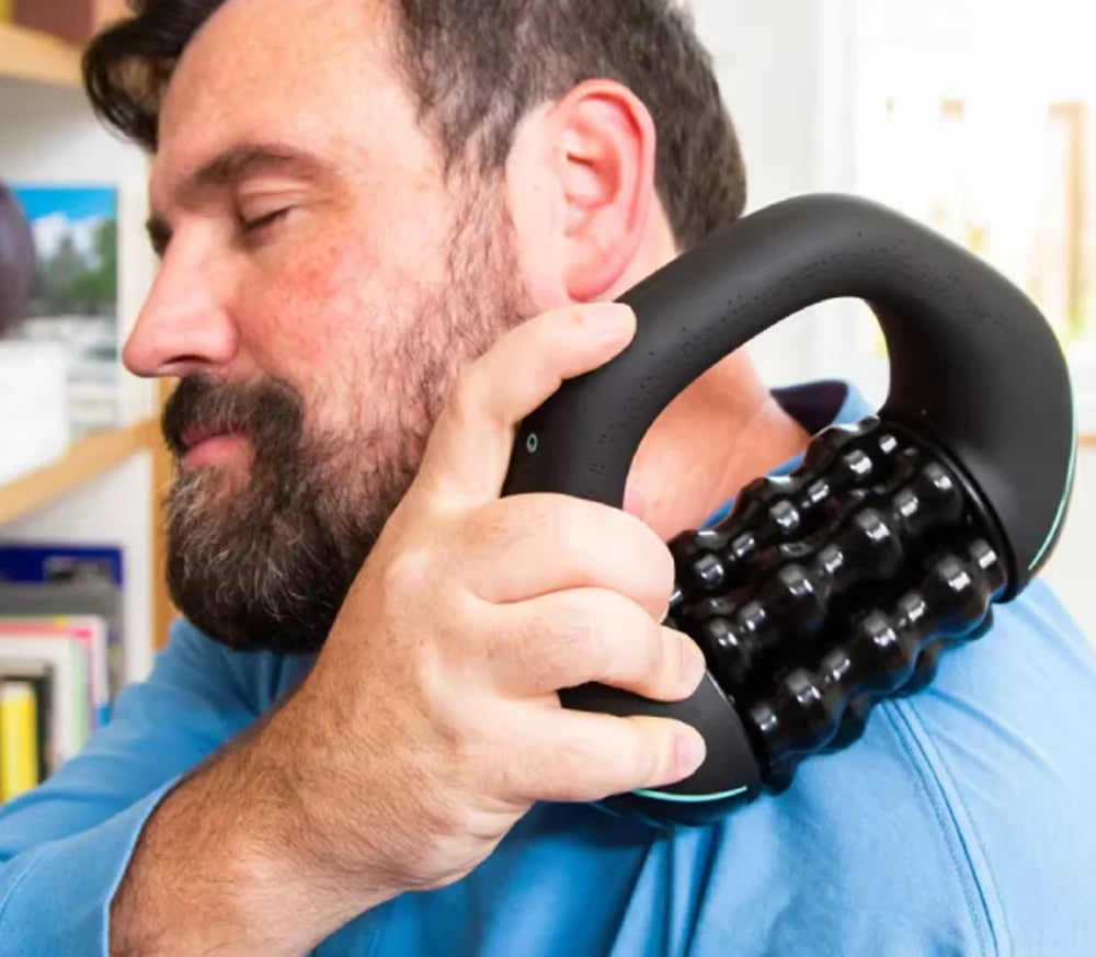 VamsLuna Handheld Deep Muscle Massage Gun | Neck & Back Relief