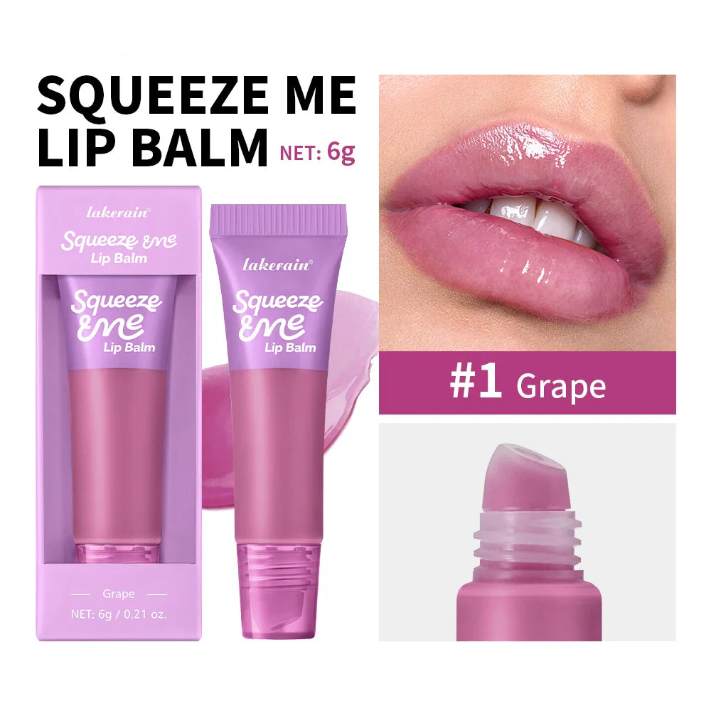 Hydrating Lip Gloss with Hyaluronic Acid | Sheer Strawberry Balm