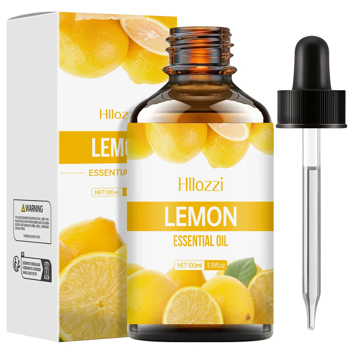 Hllozzi Lemon Essential Oil | Body, Hair & Aromatherapy