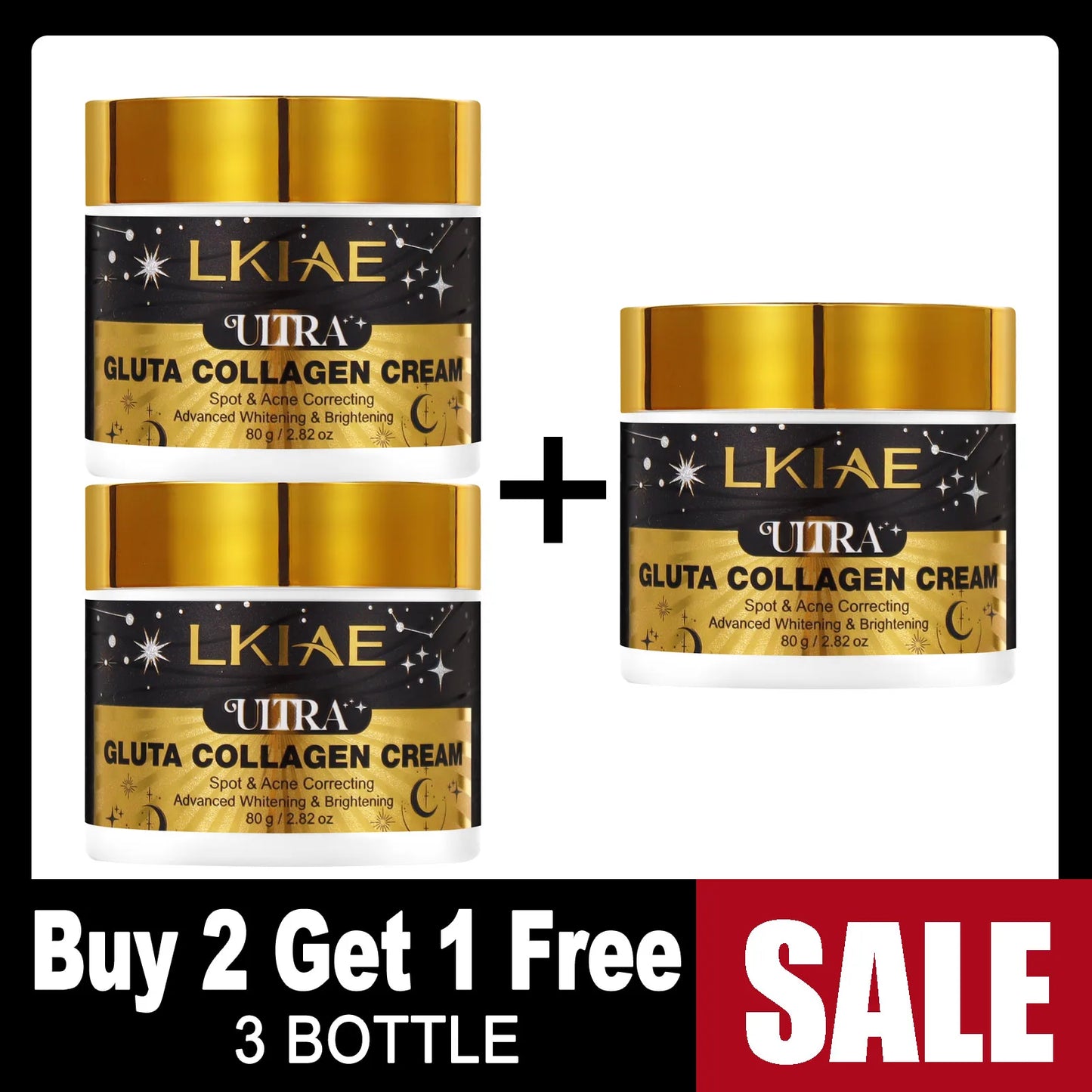 AILKE Glutathione Collagen Brightening Face Cream 80ml