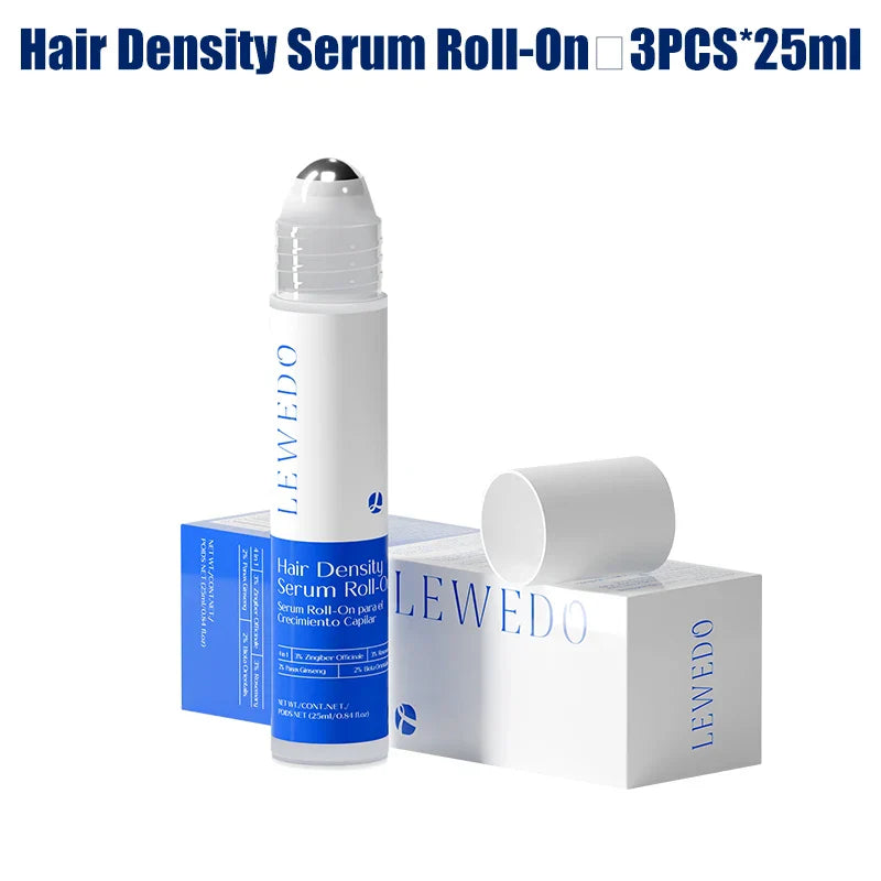 LEWEDO Rosemary Roll-On Hair Serum – Anti-Frizz & Oil Control