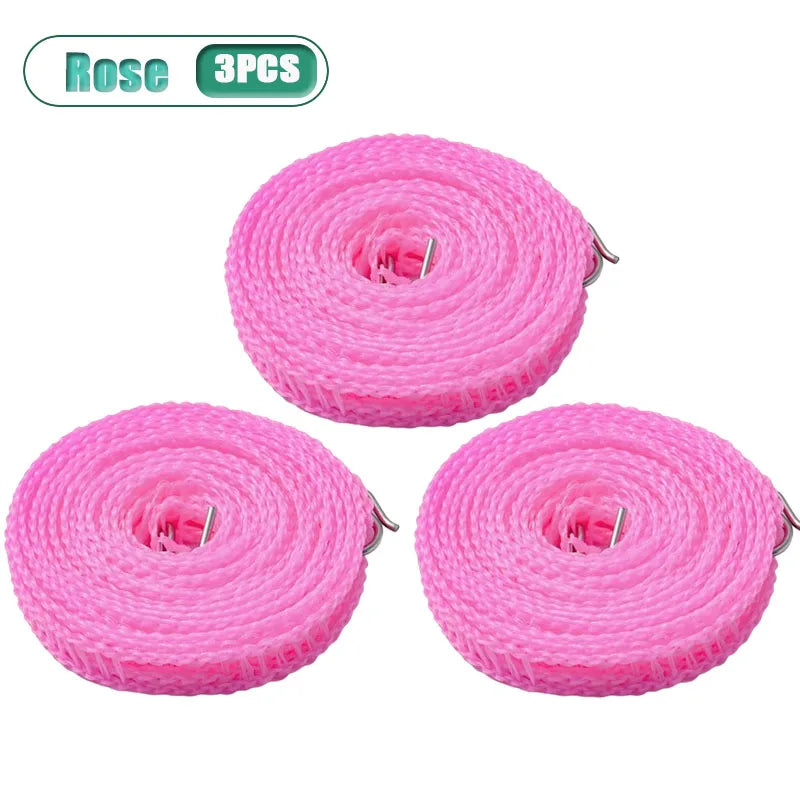 Outdoor Nylon Clothesline Rope | Non-Slip Windproof 3M & 10M