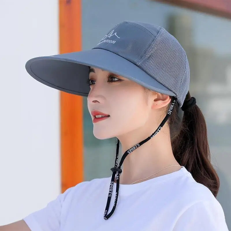 Unisex Quick-Dry Mesh Snapback Baseball Cap | Trucker Hat