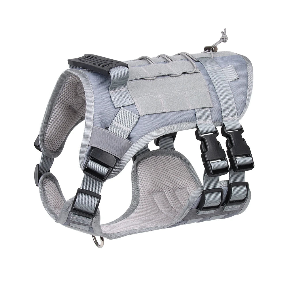 Tactical Military Dog Harness | No-Pull Vest for Large Dogs
