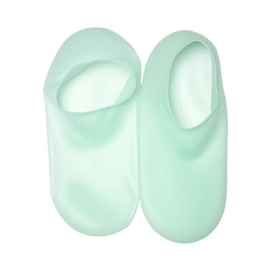 Silicone Moisturizing Foot Socks for Dry Cracked Heels & Massage